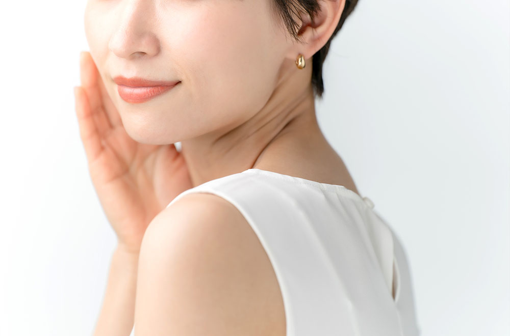 小顔・二重あご解消イメージ